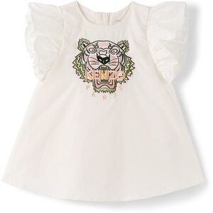 Kenzo Baby Girls’ Tiger Embroidered Dress size 18m